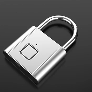 Smart Prstnih Zaklepanje brez ključa USB Polnjenje Zaklepanje Vrat Smart Ključavnico, Hitro Odkleni Cinkove Zlitine Kabinet Zaklepanje