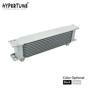 Hypertune - Aluminij Univerzalno Olje Hladilnik Motorja prenos AN10 Oljni Hladilnik KOMPLET 10 vrstic HT7010