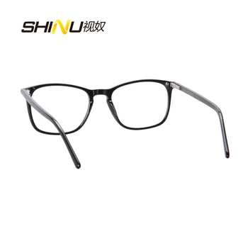 SHINU UV400 Blue Ray Odpornost Progresivna Multifokalna Branje Očala Glej Bližini & Daleč Daljnovidnost Presbyopia Očala SH042