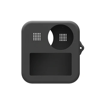 Silikonski Primeru Protector za GoPro Max Objektiv Zaščitni Pokrov zaščitni pokrov za GoPro MAX Panoramski delovanje Fotoaparata Dodatki