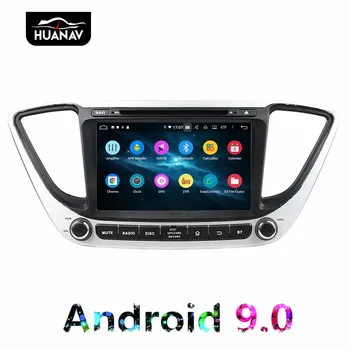 DSP Android 9 Avto DVD predvajalnik, GPS navigacija za Hyundai Verna 2016 2017 Radio predvajalnik vodja enote Auto stereo