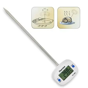 5/10PCS Instant Digitalni LCD Hrane za peko na žaru Meso, Čokolado Pečica za Kuhanje Sondo Termometra TA-288 Kuhinjski Termometer nobenega stika