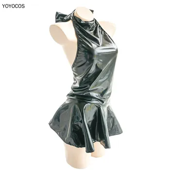 YOYOCOS Usoda Grand Da Cosplay Kostume iz Enega kosa Kopalke Saber Seksi Plavanje Black Mrtvih Rezervoar za Vodo Elastični Obleke Cos