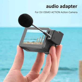 USB Tip C Moški-Ženska Klasične Barve 3,5 mm Preprosta Trajno Mikrofon Avdio Adapterji za DJI OSMO DEJANJE