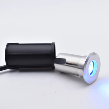 D42xH67mm 5pcs/veliko Zatemniti 3W iz Nerjavečega jekla RGB LED Podvodna Luč Barva Spreminja, Bazen Svetlobe Ribnik Lučka
