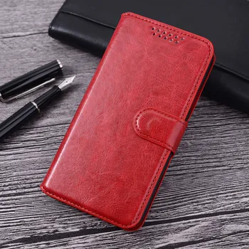 Luksuzni Retro Flip Case za HTC Desire 700 709d 7060 7088 Dual Sim Usnja, Hrbtni Pokrovček Reže za Kartico Denarnice Kubura Kože Telefon Coque