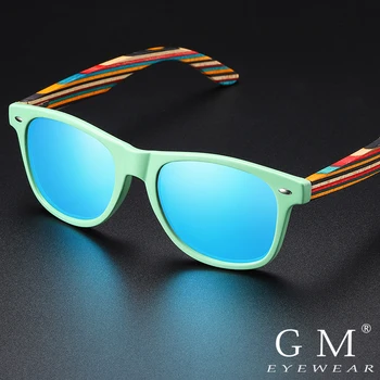 GM 2020 Klasični Okvir Vožnjo sončna Očala Ženske/Moške blagovne Znamke Oblikovalec Naravnih Lesenih Retro sončna Očala Modis Oculos Za s5085