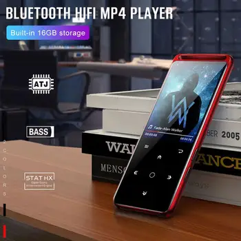 M6 Bluetooth 5.0 Lossless MP3 Predvajalnik 1.8 cm HiFi Prenosni Avdio Predvajalnik z FM Radijskim E-Knjige Snemalnik zvoka Predvajalnik Glasbe MP3