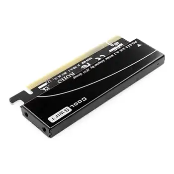 JEYI Kul Swift M. 2 2280 PCIE 3.0 za NVME Adapter x16, PCI-E Polno Hitrostjo Al Stanja, Toplotna Prevodnost Silicijevi Rezini Hlajenje