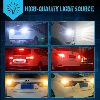 2X T15 W16W LED T16 912 921 Brez Napake Canbus Žarnice Nazaj Gor Vzvratno Luč za Hyundai Santa Fe Getz I20 Sonata Ix25 I40 I10 Coupe