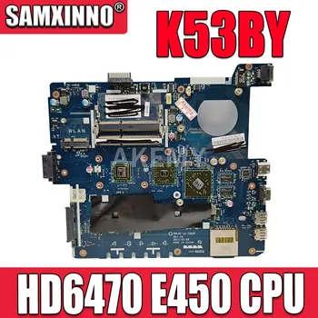 SAMXINNO K53BY Matično ploščo Za ASUS X53B K53BY K53BR X53BY LA-7322P prenosni računalnik z Matično ploščo K53B Mainboard HD6470