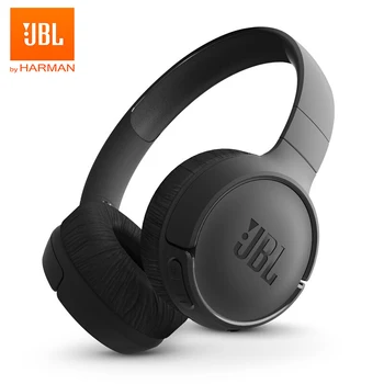 JBL T500BT Brezžične Bluetooth Slušalke Globok Bas Zvok Športne Igre Slušalke z Mikrofonom Hrupa Preklic Zložljive Slušalke Original
