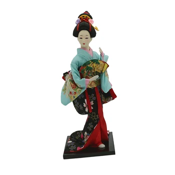 Japonski Gejša Lutke Kimono Ženske Lutke Desk Okraski Doma Dekoracijo
