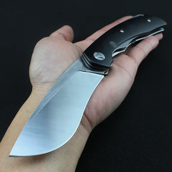 Visoka kakovost C239 nosijo nož G10 ročaj Kampiranje Reševanje ustvarjalne prenosni večnamenski pokrit nož