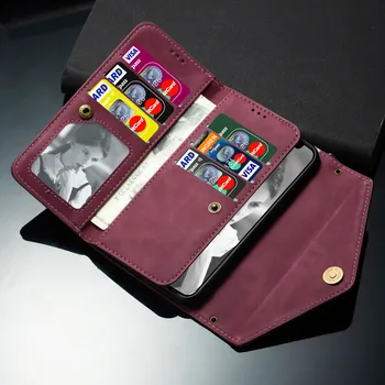 Zadrgo, Denarnice, vrečke za XiaoMi Redmi Opomba 9 9 8 7 Pro Max člen 8A, 7A Flip Usnjena torbica Xiomi CC9 Mi 10 Lite Pro Sim Solt Pokrov ležišča