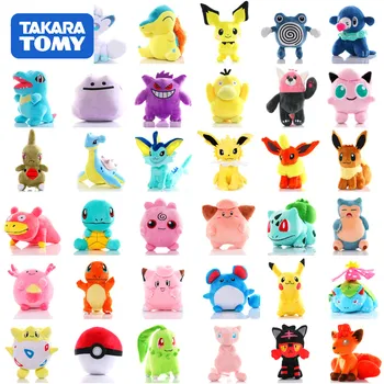 41 Stilov TAKARA TOMY Pokemon Original Pikachu Veverica Plišastih Hobi Anime Plišastih Lutka Igrače Za Otroke, Božični Dogodek Darilo