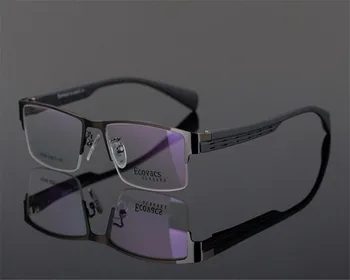 53-17-140 Poslovnih Oblikovalec Moških Pol platišča Postopno Multi-kontaktne Leče, Glejte Bližini Daleč Črno Modra Presbyopia Obravnavi Očala ZJH749