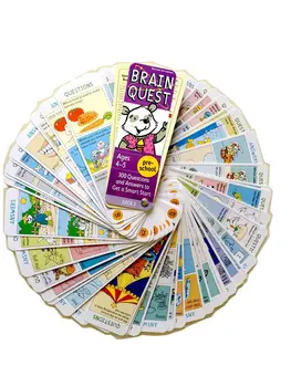 4 Polja Možganov Prizadevanju Angleški Vrtec Razvoj, Kartice, Nalepke, Knjige, Vprašanja In Odgovori Kartice Smart Start Otroci Igrače