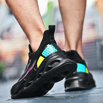 Jogging čevlji očesa športni copati moški lahki čipke-up košarka čevlji z visoko-top ravno čevlji priložnostne čevlji Zapatillas Hombre
