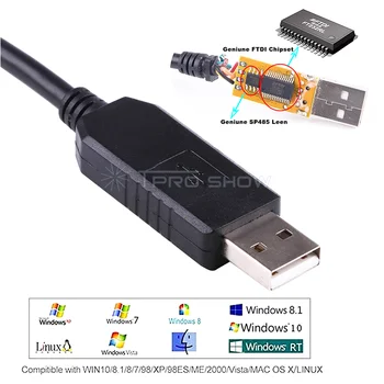 1Meter DMX Za USB Pretvornik Vmesnik Kabel Razsvetljavo Učinek PC Dmx Krmilnik Dimmer USB DMX512 Signal Konverzije