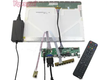 Yqwsyxl Komplet za B154EW08 V1 V. 1 TV+HDMI+VGA+AV+USB LCD LED zaslon Gonilnik Krmilnika Odbor