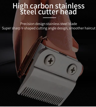 VGR 113 Hair Trimmer Strokovno Clipper Britje Stroj za Rezanje Britev Barber Akumulatorski Moških Brado