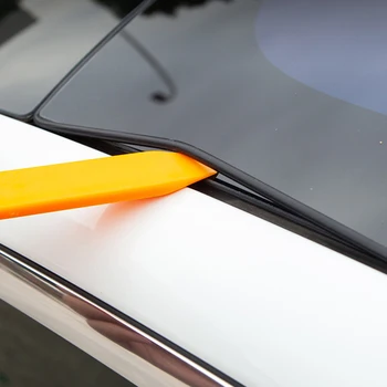 Vetrobransko Steklo Avtomobila Strehi Vetra Stražar Znižanje Hrupa Zmanjšanje Komplet Tesnil Strešno Okno Stekla Tesnilni Trak Auto Dodatki Za Tesla Model 3