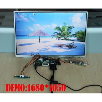 M. NT68676 komplet za MT190AW01 DIY LVDS 4 svetilke HDMI DVI VGA Gonilnik Krmilnika odbora 19