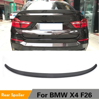Zadaj Prtljažnik Boot Ustnice Krilo Spojler za BMW X4 F26 - 2016 Ogljikovih Vlaken Zadaj Prtljažnik Spojler