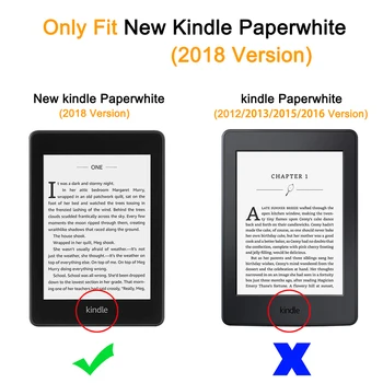 Sanmubaba Marmorja PU Usnjena torbica Za Amazon Kindle Paperwhite 4 10. Generacije 2018 eBook Magnetni Folio Zaščito Smart Cover