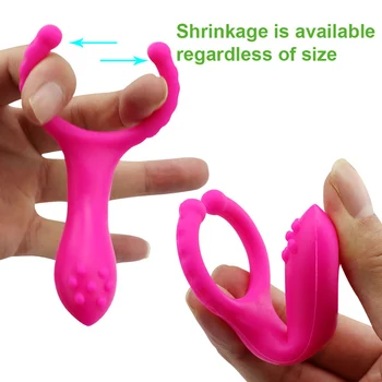 Yesplay Klitoris Stimulacijo G-spot Vibrator za Ženske Nekaj Seks Dildo Penis Vibracije Obroči Ženski Masturbators Bradavice, Masaža
