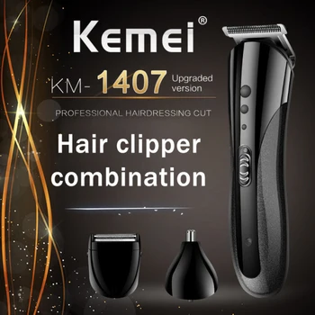 2020 3 v 1 Barber Električni Sušilnik Clipper Professional Hair Trimmer Za Moške Akumulatorski Brivnik Brado Rezanje Lase Cut Razor