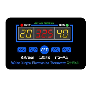 Digitalni Temperaturni Regulator Termostat Thermoregulator Akvarij Inkubator Področje Uporabe Prostora Nadzor Temperature
