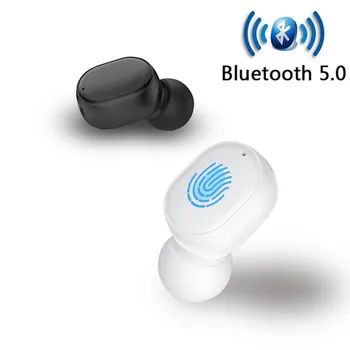 Mini 5.0 Brezžične Bluetooth Slušalke za v Uho Šport Igranje z Mikrofonom za Prostoročno Slušalko Čepkov za Stereo Slušalke za vse telefon