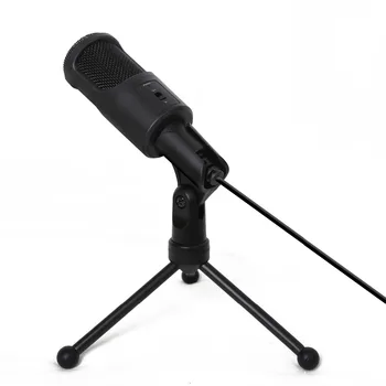 Mikrofon USB Namizni Studio Kondenzatorskega Mikrofona S Stojala Stojalo Za Računalnik Karaoke Video Snemanje